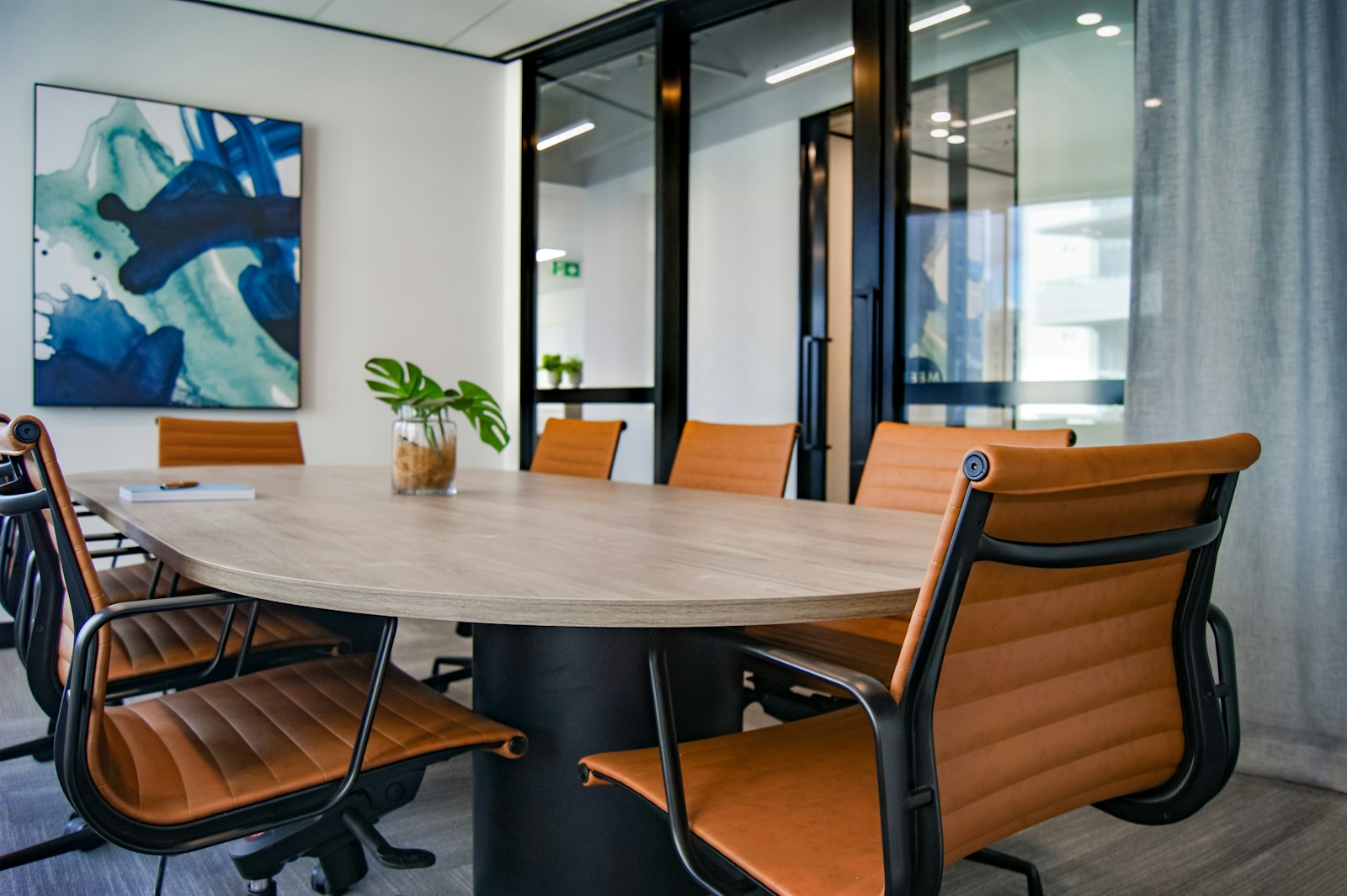 Sala de reuniões moderna da Talent Lab
